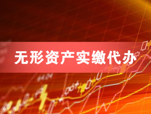 新密无形资产实缴资本代办